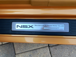 2005 Acura NSX in Imola Orange over Orange