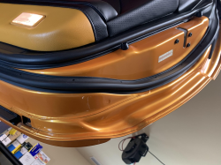 2005 Acura NSX in Imola Orange over Orange