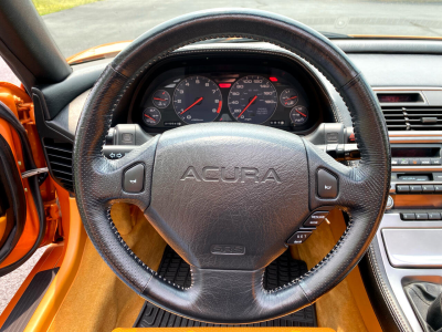 2005 Acura NSX in Imola Orange over Orange
