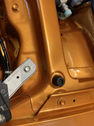 2005 Acura NSX in Imola Orange over Orange