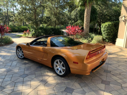 2005 Acura NSX in Imola Orange over Orange