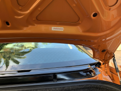 2005 Acura NSX in Imola Orange over Orange