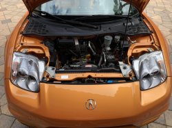 2005 Acura NSX in Imola Orange over Orange