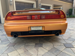 2005 Acura NSX in Imola Orange over Orange
