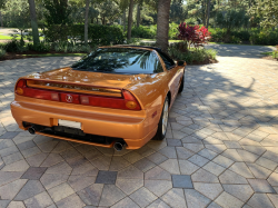 2005 Acura NSX in Imola Orange over Orange