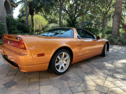 2005 Acura NSX in Imola Orange over Orange