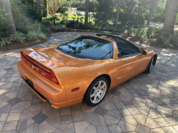 2005 Acura NSX in Imola Orange over Orange