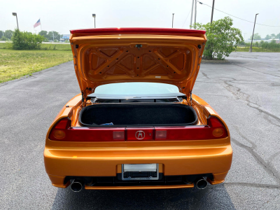 2005 Acura NSX in Imola Orange over Orange