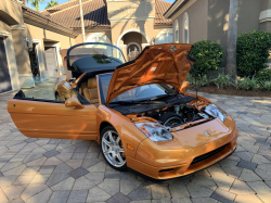 2005 Acura NSX in Imola Orange over Orange