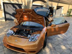 2005 Acura NSX in Imola Orange over Orange