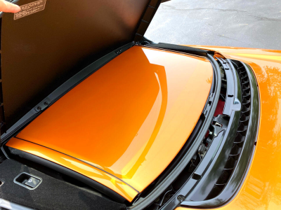2005 Acura NSX in Imola Orange over Orange