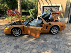 2005 Acura NSX in Imola Orange over Orange