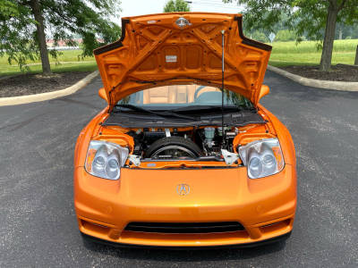 2005 Acura NSX in Imola Orange over Orange