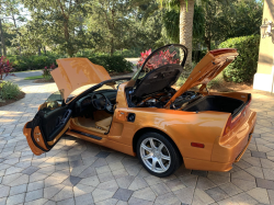 2005 Acura NSX in Imola Orange over Orange