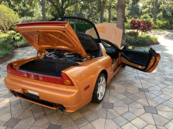 2005 Acura NSX in Imola Orange over Orange