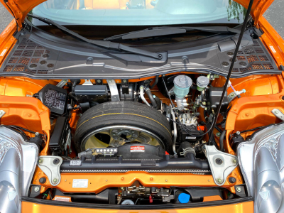 2005 Acura NSX in Imola Orange over Orange