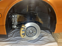 2005 Acura NSX in Imola Orange over Orange