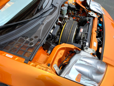 2005 Acura NSX in Imola Orange over Orange