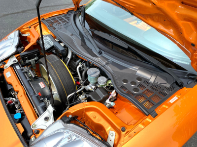 2005 Acura NSX in Imola Orange over Orange