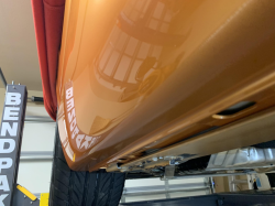 2005 Acura NSX in Imola Orange over Orange