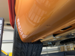 2005 Acura NSX in Imola Orange over Orange