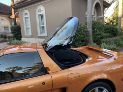 2005 Acura NSX in Imola Orange over Orange