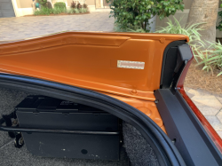 2005 Acura NSX in Imola Orange over Orange