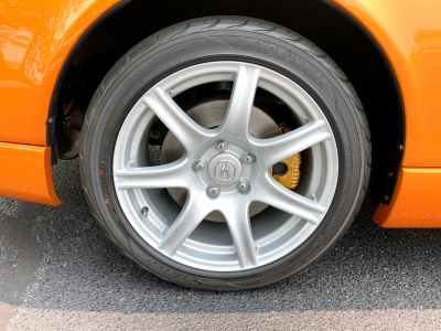 2005 Acura NSX in Imola Orange over Orange