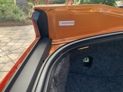 2005 Acura NSX in Imola Orange over Orange