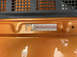 2005 Acura NSX in Imola Orange over Orange