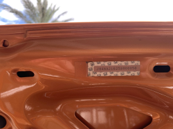 2005 Acura NSX in Imola Orange over Orange