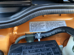 2005 Acura NSX in Imola Orange over Orange