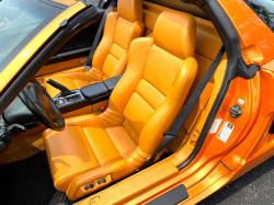2005 Acura NSX in Imola Orange over Orange