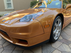 2005 Acura NSX in Imola Orange over Orange