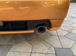 2005 Acura NSX in Imola Orange over Orange