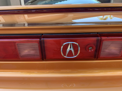 2005 Acura NSX in Imola Orange over Orange