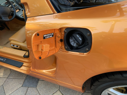 2005 Acura NSX in Imola Orange over Orange