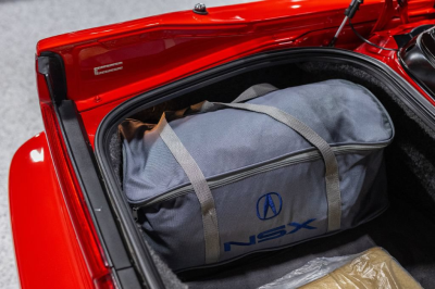 2005 Acura NSX in New Formula Red over Tan