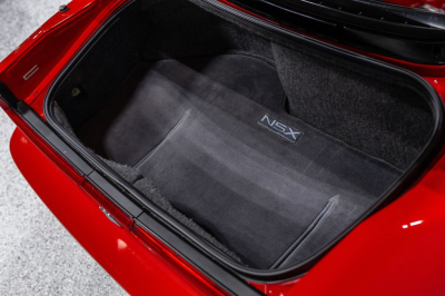 2005 Acura NSX in New Formula Red over Tan