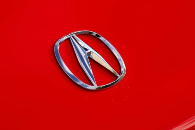 2005 Acura NSX in New Formula Red over Tan