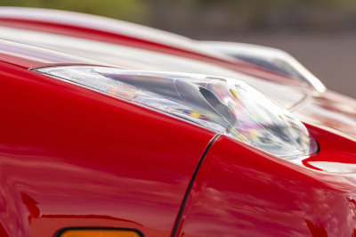 2005 Acura NSX in New Formula Red over Tan