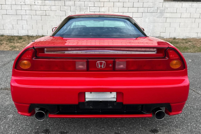 2005 Acura NSX in New Formula Red over Tan