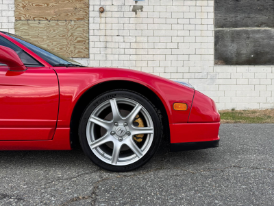 2005 Acura NSX in New Formula Red over Tan