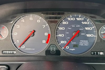 2005 Acura NSX in New Formula Red over Tan