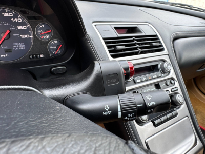 2005 Acura NSX in New Formula Red over Tan