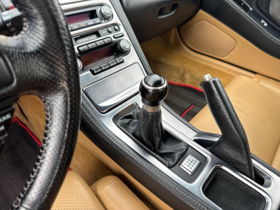 2005 Acura NSX in New Formula Red over Tan