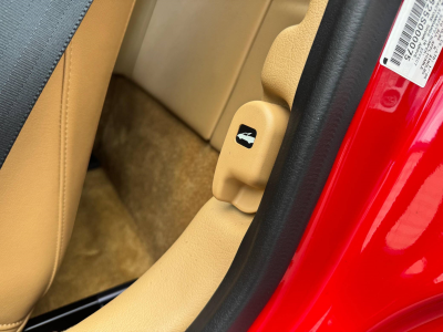 2005 Acura NSX in New Formula Red over Tan