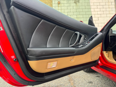 2005 Acura NSX in New Formula Red over Tan