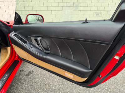 2005 Acura NSX in New Formula Red over Tan