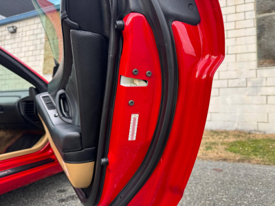 2005 Acura NSX in New Formula Red over Tan